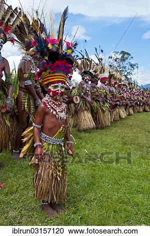 "Members of a tribe in colourfully decorated costumes with face paint at the traditional sing-sing gathering, Hochland, Mount Hagen, Western Highlands Province, Papua New Guinea, Oceania" View Large Photo Image Stock Image - "Members of a tribe in colourfully decorated costumes with face paint at the traditional sing-sing gathering, Hochland, Mount Hagen, Western Highlands Province, Papua New Guinea, Oceania". Fotosearch
