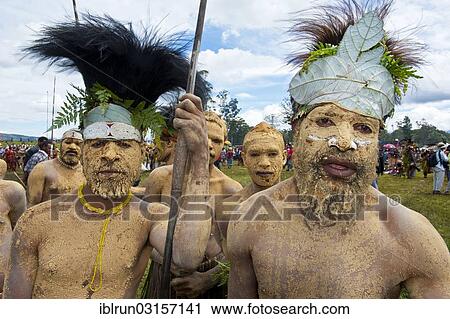 "Members of a tribe in colourfully decorated costumes with face and body paint at the traditional sing-sing gathering, Hochland, Mount Hagen, Western Highlands Province, Papua New Guinea, Oceania" View Large Photo Image Stock Image - "Members of a tribe in colourfully decorated costumes with face and body paint at the traditional sing-sing gathering, Hochland, Mount Hagen, Western Highlands Province, Papua New Guinea, Oceania". Fotosearch