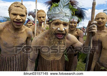 "Members of a tribe in colourfully decorated costumes with face and body paint at the traditional sing-sing gathering, Hochland, Mount Hagen, Western Highlands Province, Papua New Guinea, Oceania" View Large Photo Image Stock Photography - "Members of a tribe in colourfully decorated costumes with face and body paint at the traditional sing-sing gathering, Hochland, Mount Hagen, Western Highlands Province, Papua New Guinea, Oceania". Fotosearch