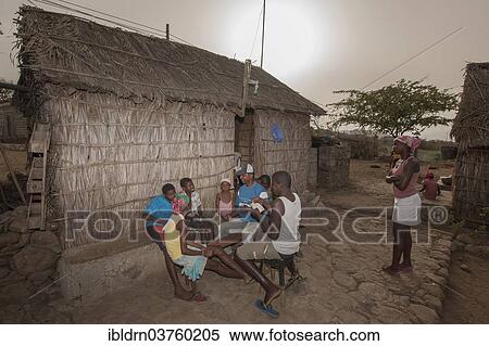 "Members of the Rabelados religious community preparing a meal, near Tarrafal, Santiago, Cape Verde, Africa" View Large Photo Image Stock Photography - "Members of the Rabelados religious community preparing a meal, near Tarrafal, Santiago, Cape Verde, Africa". Fotosearch