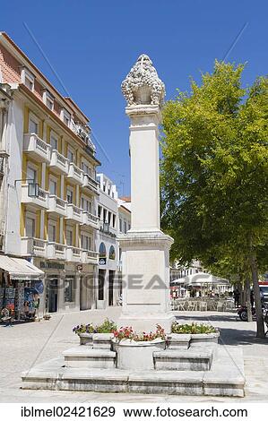 Memoria De Antonio Vieira, Praca 25 de Abril, Alcobaca, Oeste, Leiria District, Portugal, Europe View Large Photo Image Stock Photo - Memoria De Antonio Vieira, Praca 25 de Abril, Alcobaca, Oeste, Leiria District, Portugal, Europe. Fotosearch