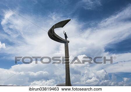 Stock Image - "Memorial JK for Juscelino Kubitschek, Brasilia, Brazil, South America". Fotosearch