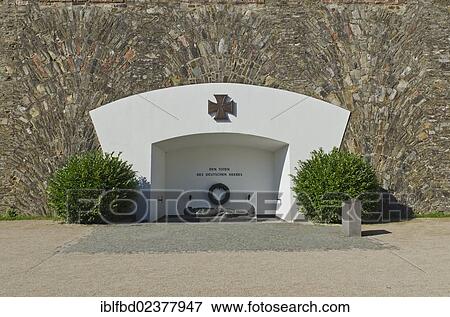 "Memorial of the German Army at Ehrenbreitstein Fortress, Koblenz, Rhineland-Palatinate, Germany, Europe" View Large Photo Image Stock Photo - "Memorial of the German Army at Ehrenbreitstein Fortress, Koblenz, Rhineland-Palatinate, Germany, Europe". Fotosearch