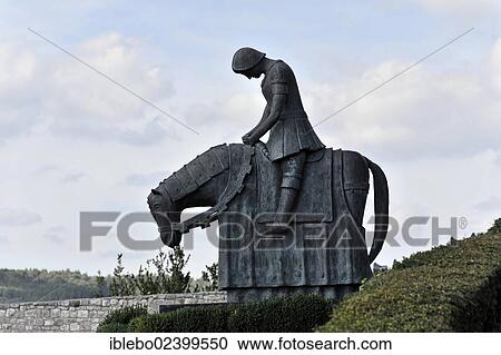Stock Image - "Memorial, sculpture, in the park of the Basilica of San Francesco d'Assisi, Assisi, Umbria, Italy, Europe". Fotosearch