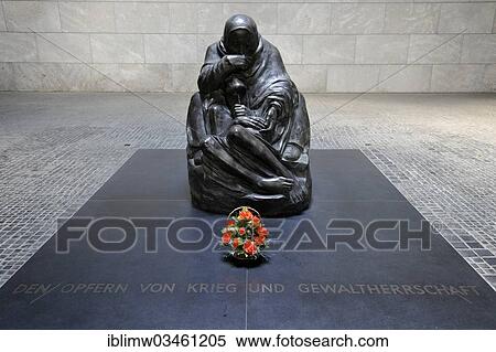 "Memorial sculpture, Pieta by Kaethe Kollwitz in the Neue Wache Memorial, Schinkelbau building by Karl Friedrich Schinkel, Berlin, Berlin, Germany, Europe" View Large Photo Image Stock Photography - "Memorial sculpture, Pieta by Kaethe Kollwitz in the Neue Wache Memorial, Schinkelbau building by Karl Friedrich Schinkel, Berlin, Berlin, Germany, Europe". Fotosearch