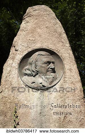 "Memorial stone, relief of Hoffmann von Fallersleben, Hoxter, Weser Uplands, North Rhine-Westphalia, Germany, Europe" View Large Photo Image Stock Photo - "Memorial stone, relief of Hoffmann von Fallersleben, Hoxter, Weser Uplands, North Rhine-Westphalia, Germany, Europe". Fotosearch