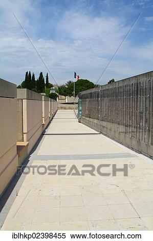 Stock Photography - "Memorial to the Fallen, Foreign Legion of the Indochina War, Frejus, France, Europe". Fotosearch