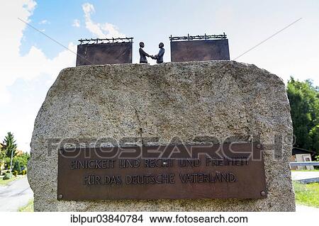 "Memorial to the """"Tag der Maueroffnung"""", the day of the opening of the inner German border, on 11. 11. 1989 between Stapelburg and Eckertal, former inner German border, Saxony-Anhalt, Germany, Europe" View Large Photo Image Picture - "Memorial to the """"Tag der Maueroffnung"""", the day of the opening of the inner German border, on 11. 11. 1989 between Stapelburg and Eckertal, former inner German border, Saxony-Anhalt, Germany, Europe". Fotosearch