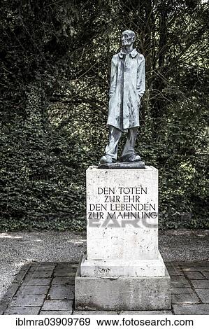 "Memorial to the """"Unknown Prisoner"""" by Fritz Koelle, Dachau Concentration Camp, Dachau District, Bavaria, Germany, Europe" View Large Photo Image Stock Photo - "Memorial to the """"Unknown Prisoner"""" by Fritz Koelle, Dachau Concentration Camp, Dachau District, Bavaria, Germany, Europe". Fotosearch