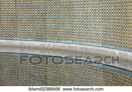 Stock Photograph - "Memorial wall, """"The Price of Freedom"""" with 4048 stars in honour of U. S. soldiers, National World War II Memorial, WWII Memorial or Second World War Memorial, Washington DC, District of Columbia, USA". Fotosearch