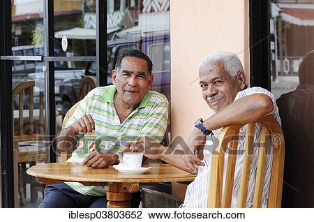 "Men drinking coffee, Bocas del Toro, Panama, North America" View Large Photo Image Stock Image - "Men drinking coffee, Bocas del Toro, Panama, North America". Fotosearch