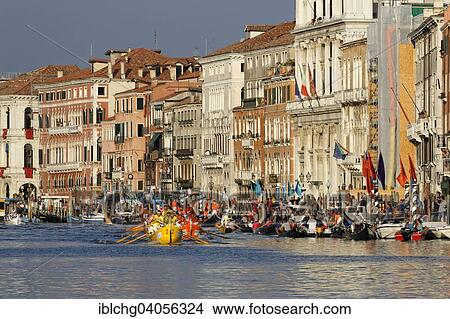 "Men's Caorline contest, Regata Storica, historical regatta, on the Canal Grande, Venice, Veneto, Italy, Europe" View Large Photo Image Picture - "Men's Caorline contest, Regata Storica, historical regatta, on the Canal Grande, Venice, Veneto, Italy, Europe". Fotosearch