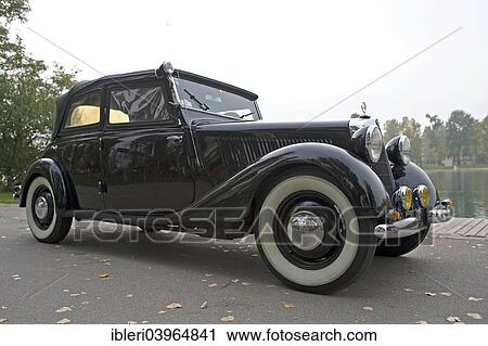 Stock Image - "Mercedes 170D, built in 1938". Fotosearch