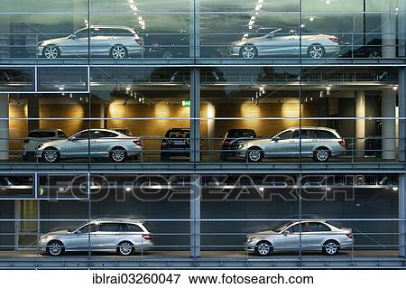 Stock Photo - "Mercedes-Benz Centre, Munich, Upper Bavaria, Bavaria, Germany, Europe". Fotosearch