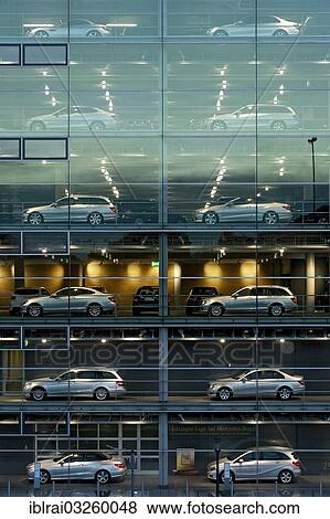 Stock Photo - "Mercedes-Benz Centre, Munich, Upper Bavaria, Bavaria, Germany, Europe". Fotosearch