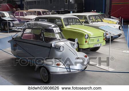 "Messerschmitt cabin scooter and the Lloyd 400, Rugen Railway and Technology Museum, Rugen, Mecklenburg-Western Pomerania, Germany, Europe" View Large Photo Image Stock Photograph - "Messerschmitt cabin scooter and the Lloyd 400, Rugen Railway and Technology Museum, Rugen, Mecklenburg-Western Pomerania, Germany, Europe". Fotosearch