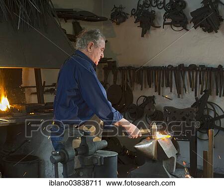 "Metal worker or locksmith forging metal, Stauder locksmith's shop, Schwaz, Tyrol, Austria, Europe" View Large Photo Image Stock Image - "Metal worker or locksmith forging metal, Stauder locksmith's shop, Schwaz, Tyrol, Austria, Europe". Fotosearch
