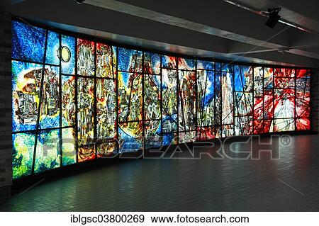 Stock Photo - "Metro station at Place des Art, Montreal, Quebec Province, Canada, North America". Fotosearch