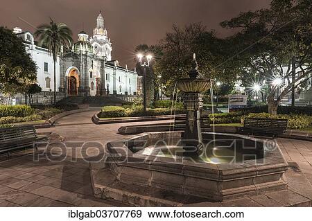 "Metropolitan Cathedral, Catedral Metropolitana de Quito, at night, Independence Square, Plaza de la Independencia, Quito, Pichincha Province, Ecuador, South America" View Large Photo Image Stock Photo - "Metropolitan Cathedral, Catedral Metropolitana de Quito, at night, Independence Square, Plaza de la Independencia, Quito, Pichincha Province, Ecuador, South America". Fotosearch