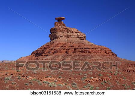 "Mexican Hat rock formation, Utah, United States, North America" View Large Photo Image Stock Photo - "Mexican Hat rock formation, Utah, United States, North America". Fotosearch