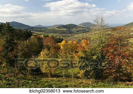 "Meygal autumn landscape, Monedeyres, Haute Loire, Auvergne, France, Europe" View Large Photo Image Stock Image - "Meygal autumn landscape, Monedeyres, Haute Loire, Auvergne, France, Europe". Fotosearch