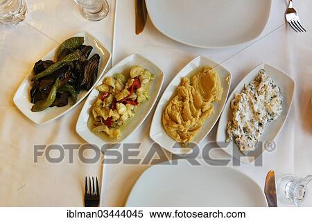 "Mezeler, various Turkish appetizers, Kusadasi, Aydin province, Aegean region, Turkey, Asia" View Large Photo Image Stock Photography - "Mezeler, various Turkish appetizers, Kusadasi, Aydin province, Aegean region, Turkey, Asia". Fotosearch