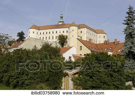 "Mikulov Castle, Mikulov, South Moravian Region, Czech Republic, Europe" View Large Photo Image Stock Image - "Mikulov Castle, Mikulov, South Moravian Region, Czech Republic, Europe". Fotosearch