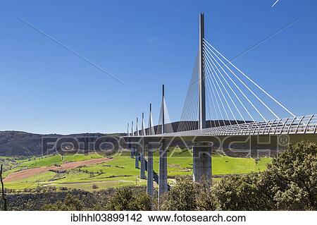 "Millau Viaduct, La Bastide-Pradines, Midi-Pyrenees, France, Europe" View Large Photo Image Stock Image - "Millau Viaduct, La Bastide-Pradines, Midi-Pyrenees, France, Europe". Fotosearch