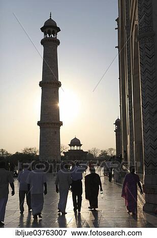 "Minaret next to the Taj Mahal in backlight, Agra, Uttar Pradesh, India, Asia" View Large Photo Image Stock Photo - "Minaret next to the Taj Mahal in backlight, Agra, Uttar Pradesh, India, Asia". Fotosearch