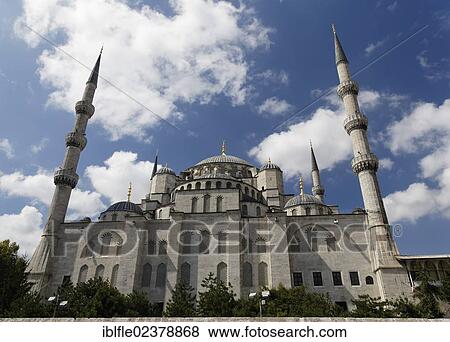 "Minarets and domes of the Sultan Ahmed Mosque, Sultanahmet Camii or Blue Mosque, Sultanahmet, historic centre, UNESCO World Heritage Site, Istanbul, Turkey, Europe, Asia" View Large Photo Image Stock Photo - "Minarets and domes of the Sultan Ahmed Mosque, Sultanahmet Camii or Blue Mosque, Sultanahmet, historic centre, UNESCO World Heritage Site, Istanbul, Turkey, Europe, Asia". Fotosearch