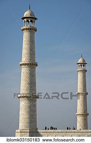 "Minarets, Taj Mahal, mausoleum, UNESCO World Heritage Site, Agra, Uttar Pradesh, India, Asia" View Large Photo Image Stock Image - "Minarets, Taj Mahal, mausoleum, UNESCO World Heritage Site, Agra, Uttar Pradesh, India, Asia". Fotosearch