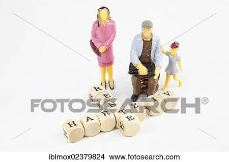 "Miniature figures and letter cubes, working class family receiving the """"Hartz IV"""" German income support subsidy and a pension payment, symbolic image for Hartz IV and pension payments" View Large Photo Image Picture - "Miniature figures and letter cubes, working class family receiving the """"Hartz IV"""" German income support subsidy and a pension payment, symbolic image for Hartz IV and pension payments". Fotosearch