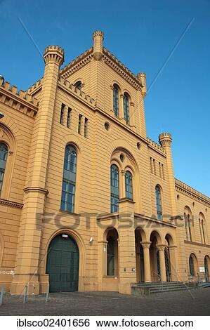 Stock Photograph - "Ministry of Internal Affairs and Sports, Schwerin, Mecklenburg-Western Pomerania, Germany, Europe". Fotosearch