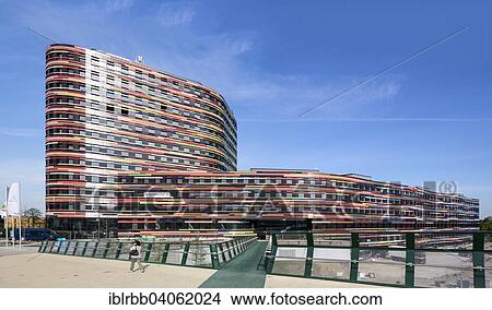 "Ministry of Urban Development and Environment of the Free and Hanseatic City of Hamburg, architects Sauerbruch and Hutton, a project of the International Building Exhibition, Wilhelmsburg, Hamburg, Germany, Europe" View Large Photo Image Picture - "Ministry of Urban Development and Environment of the Free and Hanseatic City of Hamburg, architects Sauerbruch and Hutton, a project of the International Building Exhibition, Wilhelmsburg, Hamburg, Germany, Europe". Fotosearch