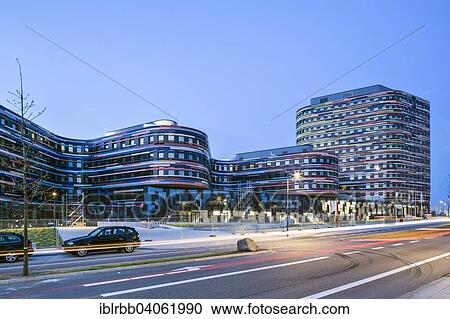 "Ministry of Urban Development and Environment of the Free and Hanseatic City of Hamburg, architects Sauerbruch and Hutton, a project of the International Building Exhibition, Wilhelmsburg, Hamburg, Germany, Europe" View Large Photo Image Stock Image - "Ministry of Urban Development and Environment of the Free and Hanseatic City of Hamburg, architects Sauerbruch and Hutton, a project of the International Building Exhibition, Wilhelmsburg, Hamburg, Germany, Europe". Fotosearch