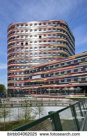 "Ministry of Urban Development and Environment of the Free and Hanseatic City of Hamburg, architects Sauerbruch and Hutton, a project of the International Building Exhibition, Wilhelmsburg, Hamburg, Germany, Europe" View Large Photo Image Stock Photography - "Ministry of Urban Development and Environment of the Free and Hanseatic City of Hamburg, architects Sauerbruch and Hutton, a project of the International Building Exhibition, Wilhelmsburg, Hamburg, Germany, Europe". Fotosearch