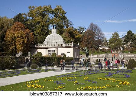 Stock Photo - "Mirabell Gardens in autumn, Salzburg, Salzburg state, Austria, Europe". Fotosearch
