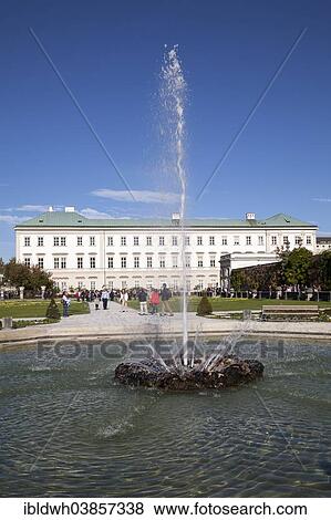 Stock Photo - "Mirabell Palace, Mirabell Gardens, Salzburg, Land Salzburg, Austria, Europe". Fotosearch