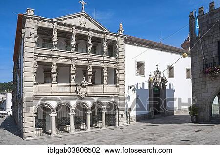 Stock Image - "Misericordia, Renaissance building, Viana do Castelo, Minho, Portugal, Europe". Fotosearch