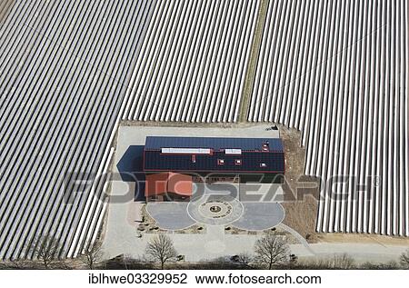 "Modern agriculture, modern farmhouse, field covered with tarpaulins, cultivation, greenhouse, aerial view, Trittau, Schleswig-Holstein, Germany, Europe" View Large Photo Image Stock Image - "Modern agriculture, modern farmhouse, field covered with tarpaulins, cultivation, greenhouse, aerial view, Trittau, Schleswig-Holstein, Germany, Europe". Fotosearch