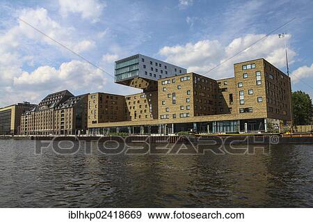 Modern architecture on the Spree river, Berlin, Germany, Europe View Large Photo Image Stock Photo - Modern architecture on the Spree river, Berlin, Germany, Europe. Fotosearch