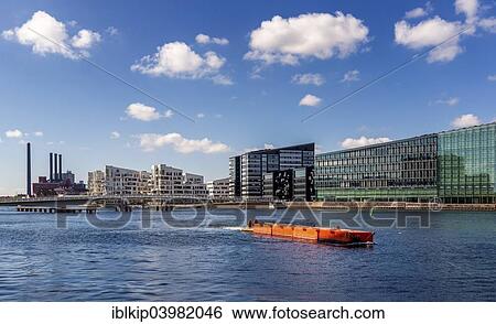 "Modern city apartment and office buildings along Copenhagen Harbour, Copenhagen, Denmark, Europe" View Large Photo Image Stock Photograph - "Modern city apartment and office buildings along Copenhagen Harbour, Copenhagen, Denmark, Europe". Fotosearch
