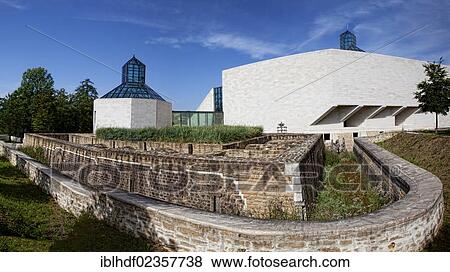 "Modern museum building, Musee d'Art Moderne Grand-Duc Jean, Mudam or Pei Museum and the historic old fortress of Fort Thuengen or Draei Eechelen, European quarter, Kirchberg plateau, Luxembourg City, Europe, PublicGround" View Large Photo Image Stock Photo - "Modern museum building, Musee d'Art Moderne Grand-Duc Jean, Mudam or Pei Museum and the historic old fortress of Fort Thuengen or Draei Eechelen, European quarter, Kirchberg plateau, Luxembourg City, Europe, PublicGround". Fotosearch