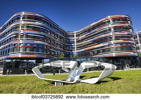 "Modern sculpture by the architectural firm BAT in front of the State Ministry for Urban Development and Environment, BSU building, Wilhelmsburg, Hamburg, Hamburg, Germany, Europe" View Large Photo Image Stock Image - "Modern sculpture by the architectural firm BAT in front of the State Ministry for Urban Development and Environment, BSU building, Wilhelmsburg, Hamburg, Hamburg, Germany, Europe". Fotosearch