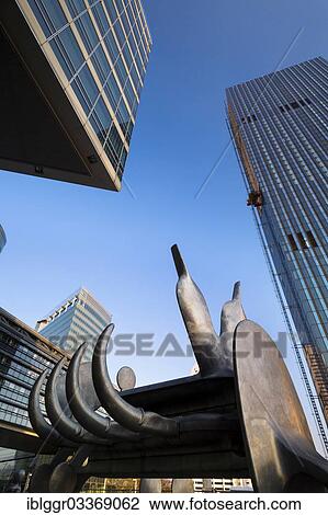 "Modern sculpture from the Strabag Kunstforum art gallery in front of the Tech Gate Vienna and DC-Tower buildings, Donau City Vienna, Donau City, Vienna, State of Vienna, Austria, Europe" View Large Photo Image Stock Image - "Modern sculpture from the Strabag Kunstforum art gallery in front of the Tech Gate Vienna and DC-Tower buildings, Donau City Vienna, Donau City, Vienna, State of Vienna, Austria, Europe". Fotosearch