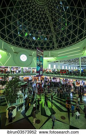 Stock Image - "Modern shopping mall, Erbil, Arbil Province, Iraqi Kurdistan, Iraq, Asia". Fotosearch