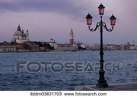"Modern Venetian lantern, in front of Doge's Palace, Palazzo Ducale and St. Mark's Campanile, Venice, Veneto, Italy, Europe" View Large Photo Image Stock Image - "Modern Venetian lantern, in front of Doge's Palace, Palazzo Ducale and St. Mark's Campanile, Venice, Veneto, Italy, Europe". Fotosearch