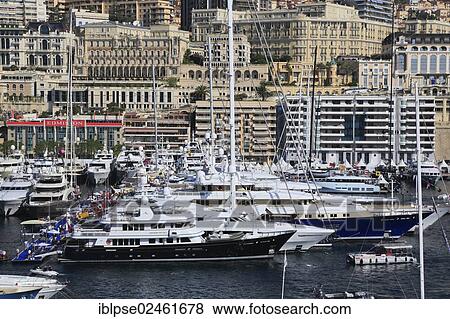 "Monaco Yacht Show 2012, Port Hercule, Principality of Monaco, Cote d'Azur, Mediterranean Sea, Europe" View Large Photo Image Stock Photo - "Monaco Yacht Show 2012, Port Hercule, Principality of Monaco, Cote d'Azur, Mediterranean Sea, Europe". Fotosearch