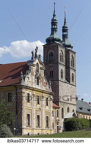 "Monastery Church and museum wing of Tepla Abbey, Premonstratsky Klaster Tepla, Tepla, Karlovy Vary Region, Bohemia, Czech Republic, Europe" View Large Photo Image Stock Photo - "Monastery Church and museum wing of Tepla Abbey, Premonstratsky Klaster Tepla, Tepla, Karlovy Vary Region, Bohemia, Czech Republic, Europe". Fotosearch