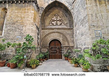 "Monastery church Iglesia de San Juan del Hospital, Valencia, Valencian Community, Spain, Europe" View Large Photo Image Stock Photo - "Monastery church Iglesia de San Juan del Hospital, Valencia, Valencian Community, Spain, Europe". Fotosearch